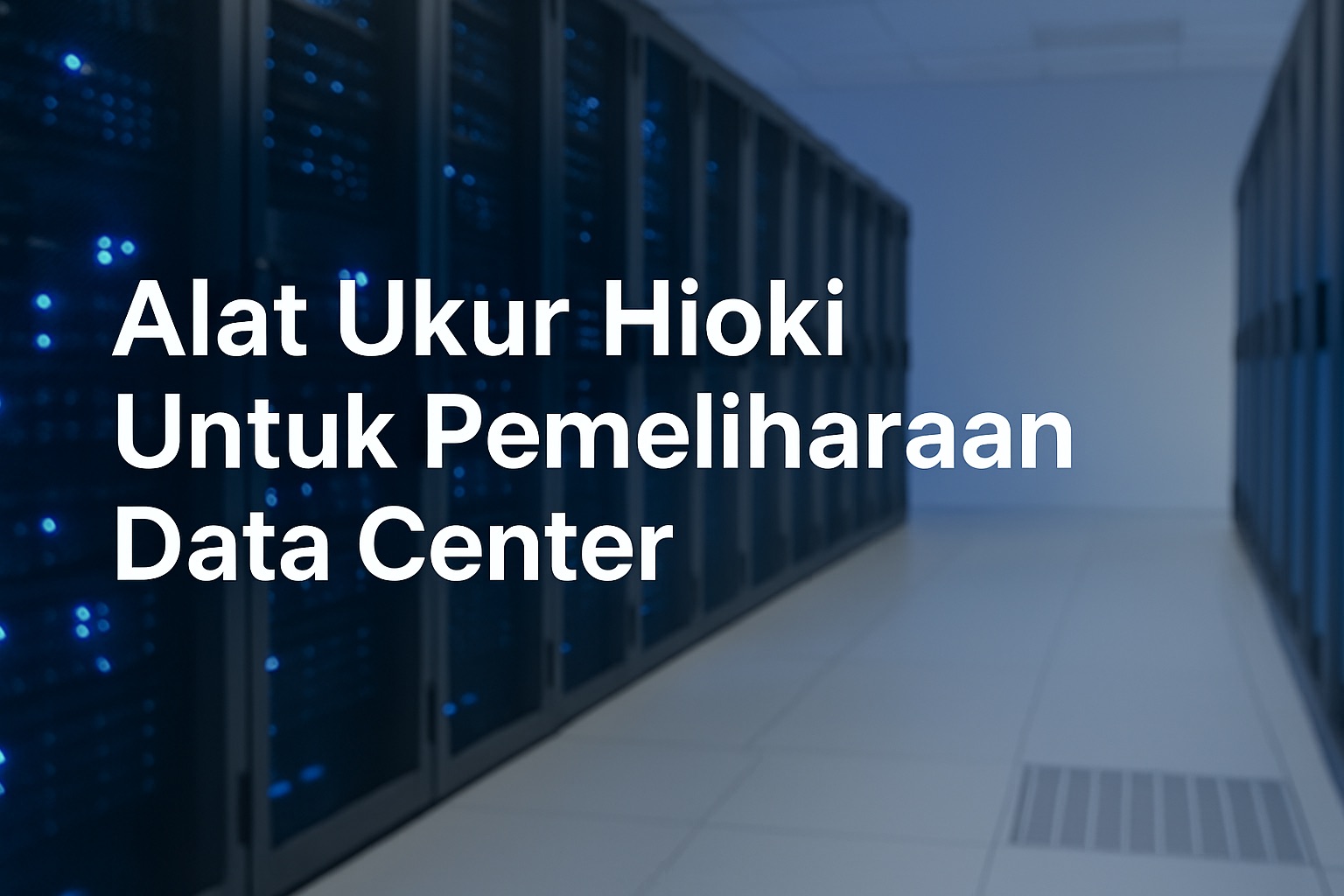Alat Ukur Hioki untuk Pemeliharaan Data Center | Cemandiri