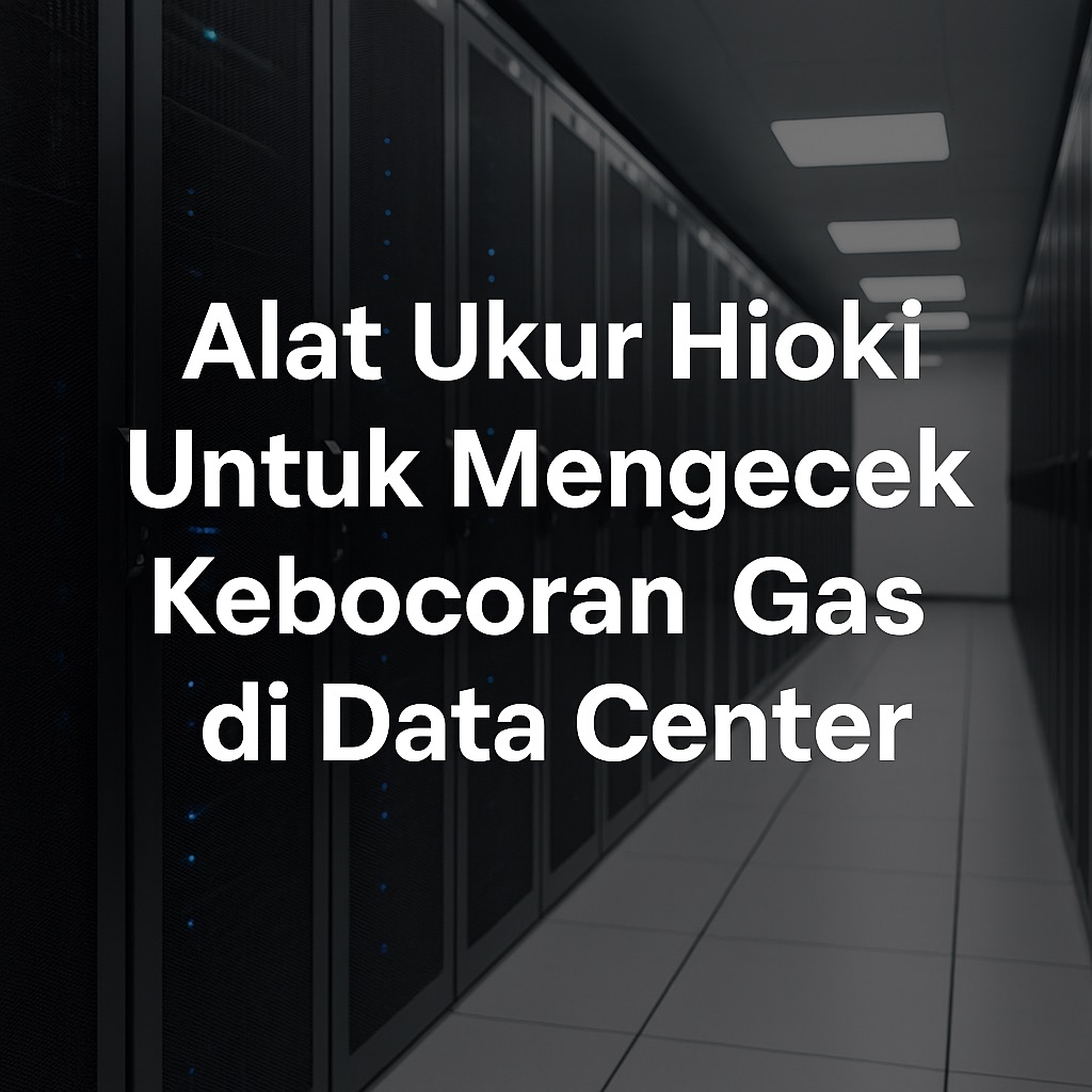 Alat Ukur Hioki untuk Cek Kebocoran Gas di Data Center
