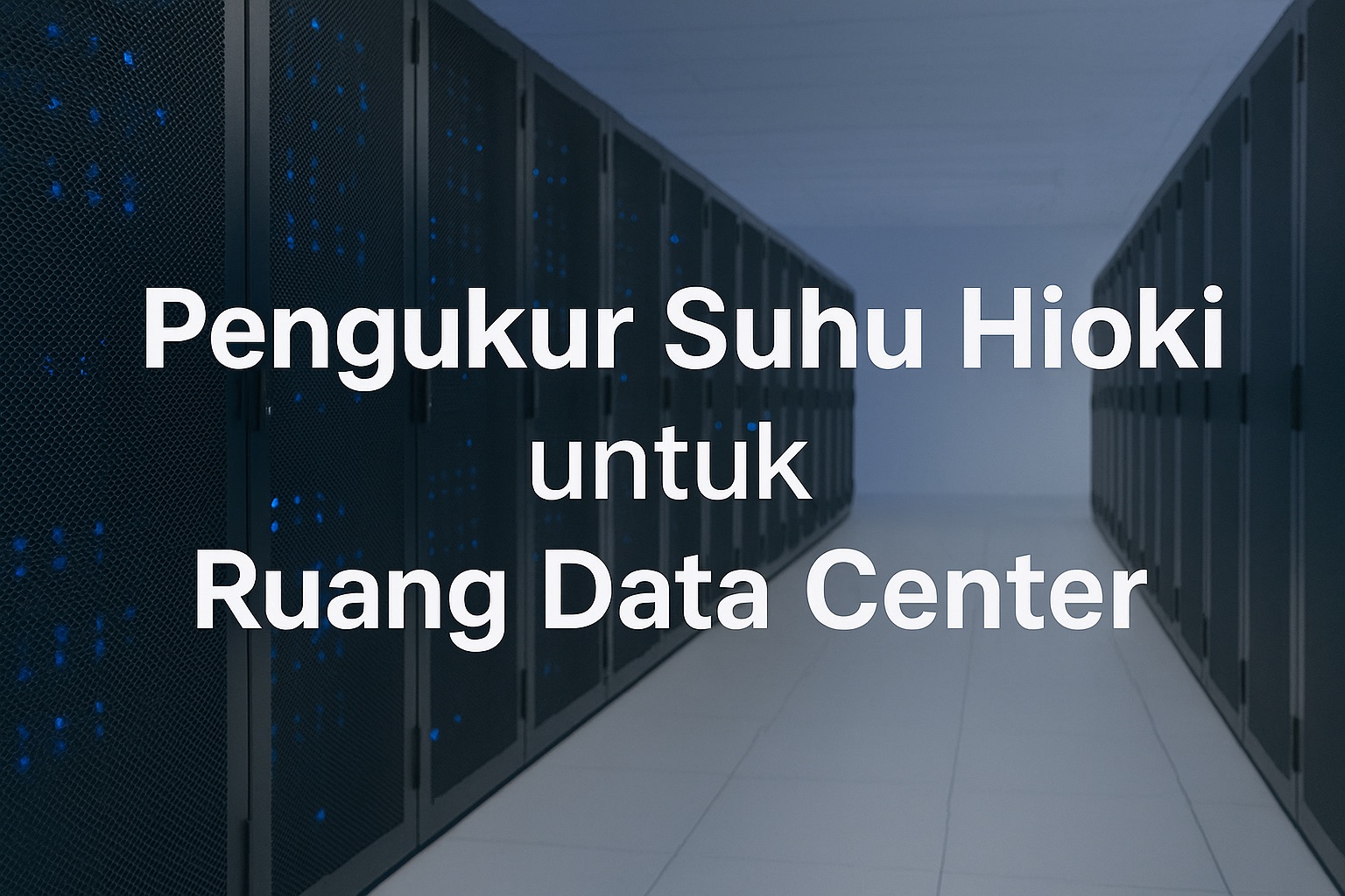 Pengukur Suhu Hioki untuk Ruang Data Center Akurat